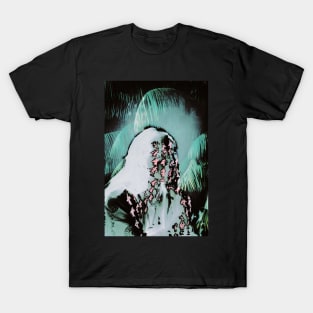 DEMON SOUL - Glitch Art Portrait Surreal Ghost T-Shirt